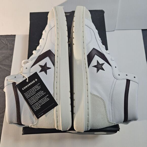 Size 10 Mens - Converse A08644C Pro Blaze Classic Mid White /New / Imperfect Box - Picture 4 of 13